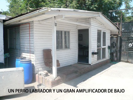 LABRADORhouse sala de ensayo y residencia de bajista en Gondwanaland