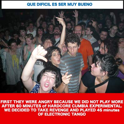 ungrateful public, very angry and bitter because we stopped