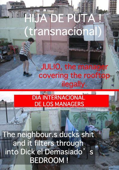 techoHijadeputa Julio aka Dj Pinchado, the rooftop-warrior !